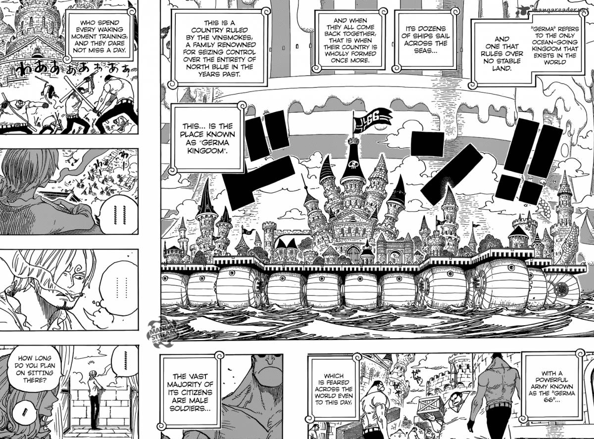 One Piece manga, chapter 832, page 15 of 22
