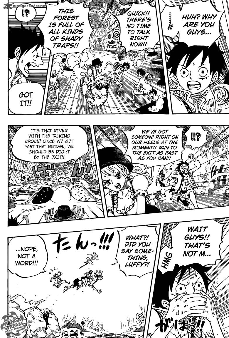 One Piece manga, chapter 832, page 9 of 22