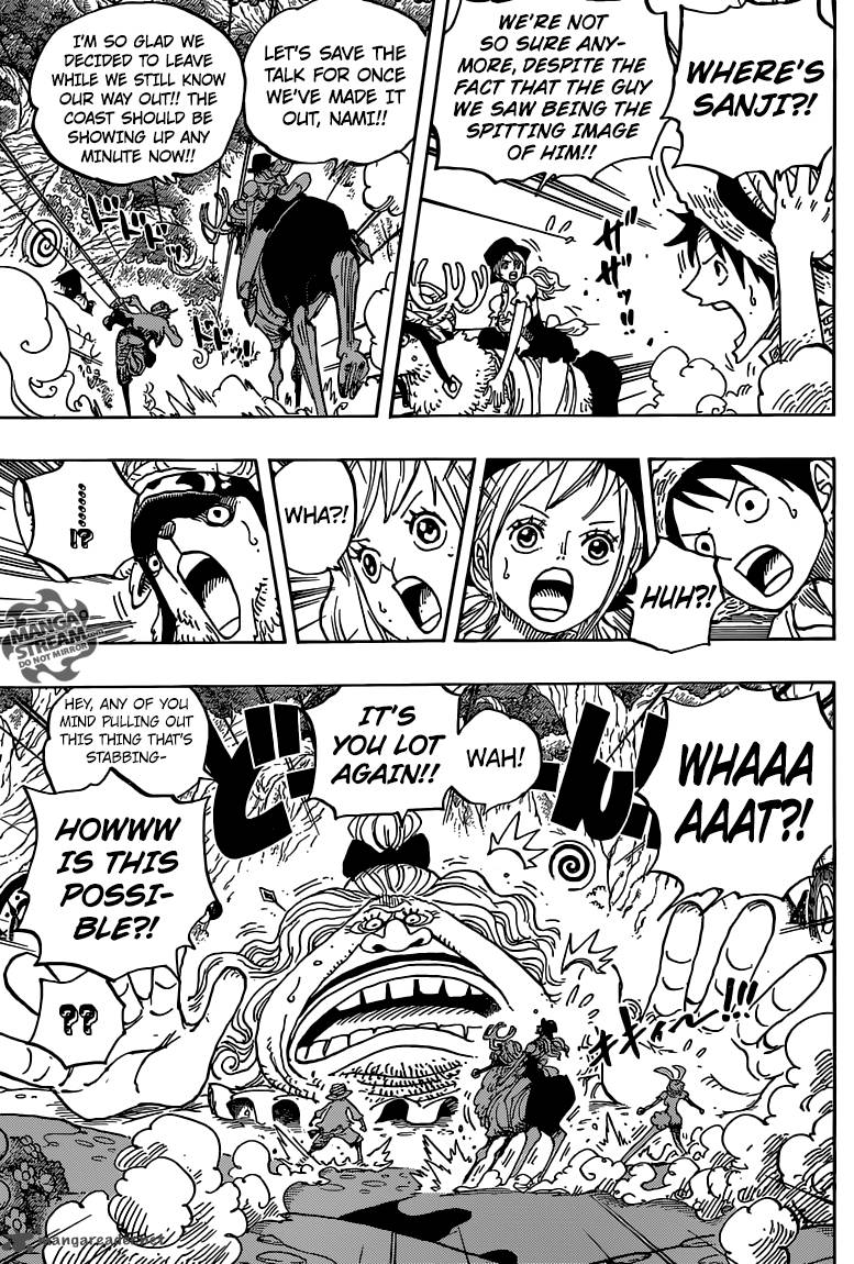 One Piece manga, chapter 832, page 10 of 22
