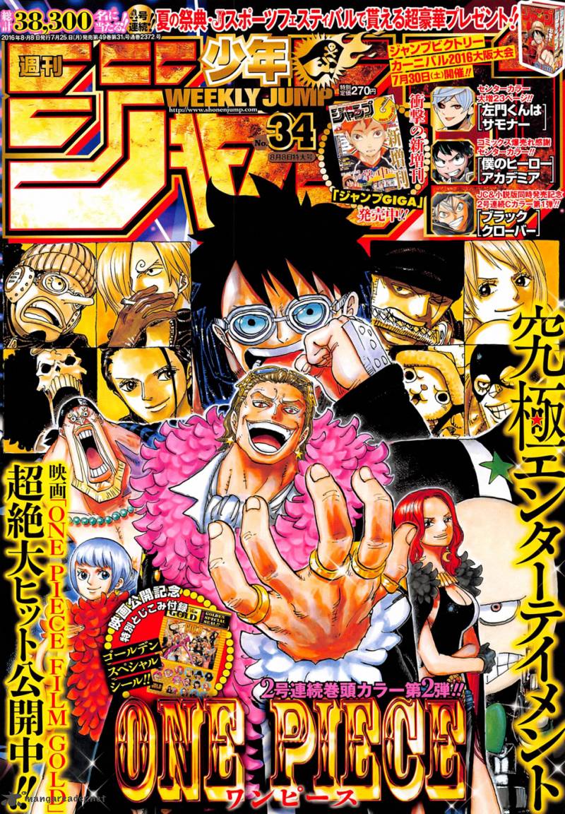 One Piece Chapter 833 page 1 - Chapter 833: Vinsmoke Judge