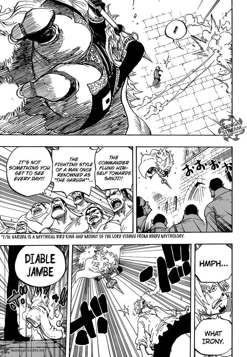 One Piece Chapter 833 page 14 - Chapter 833: Vinsmoke Judge