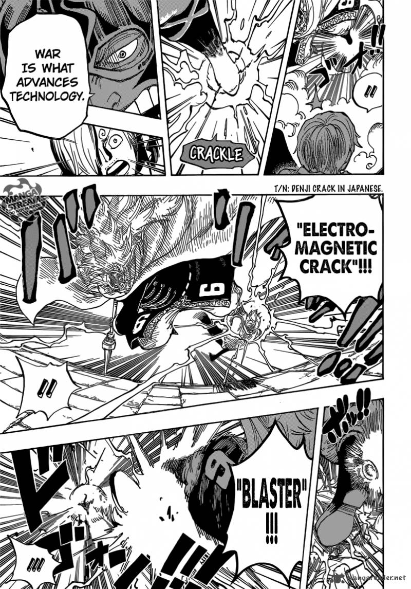 One Piece Chapter 833 page 16 - Chapter 833: Vinsmoke Judge