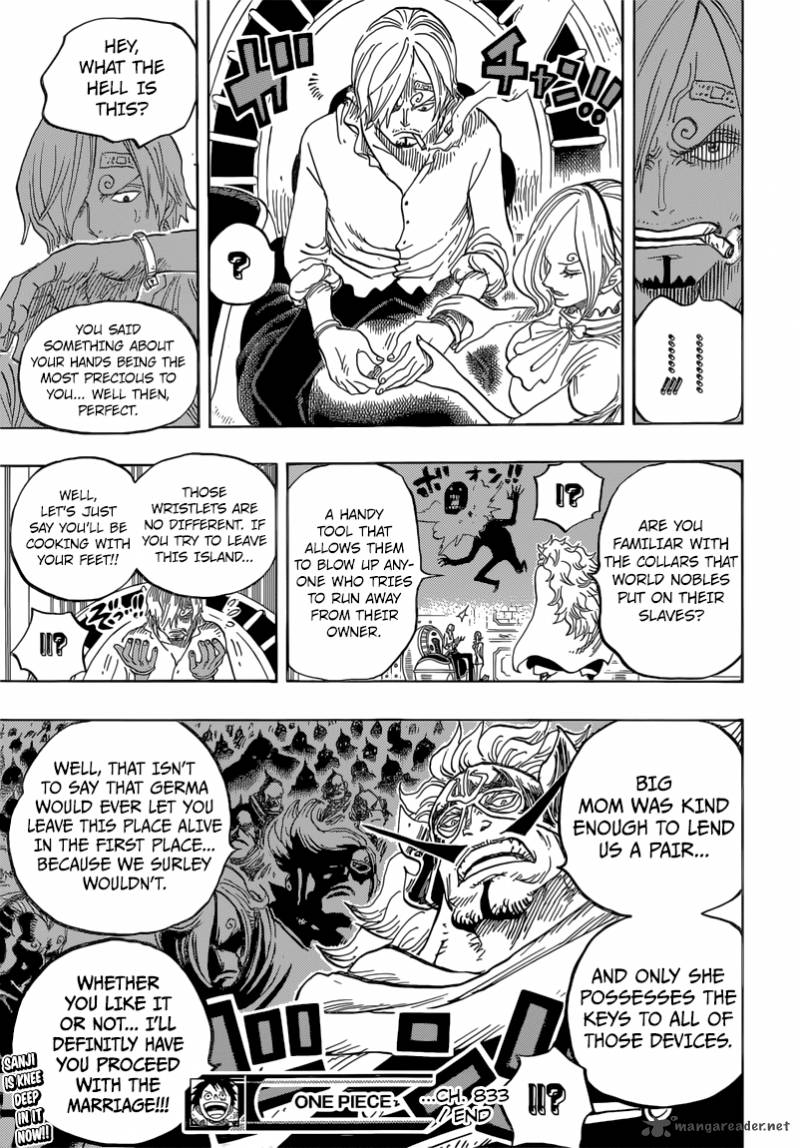 One Piece Chapter 833 page 22 - Chapter 833: Vinsmoke Judge