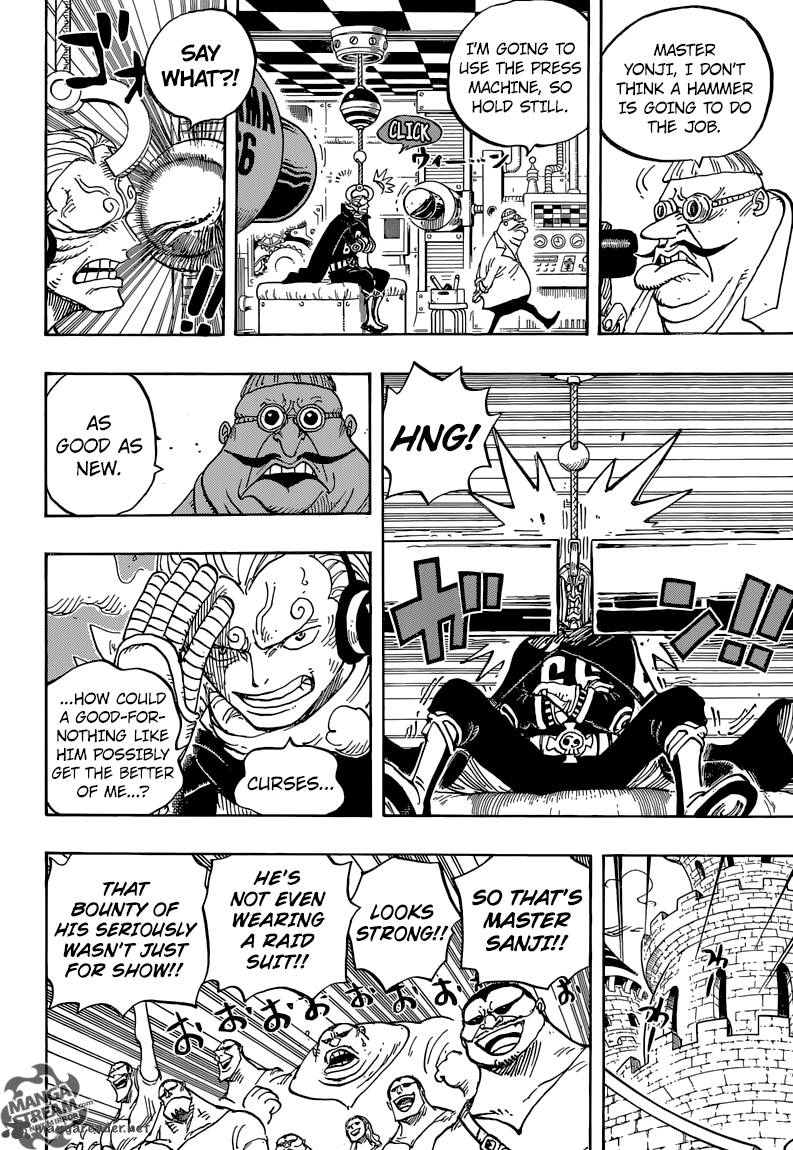 One Piece Chapter 833 page 7 - Chapter 833: Vinsmoke Judge