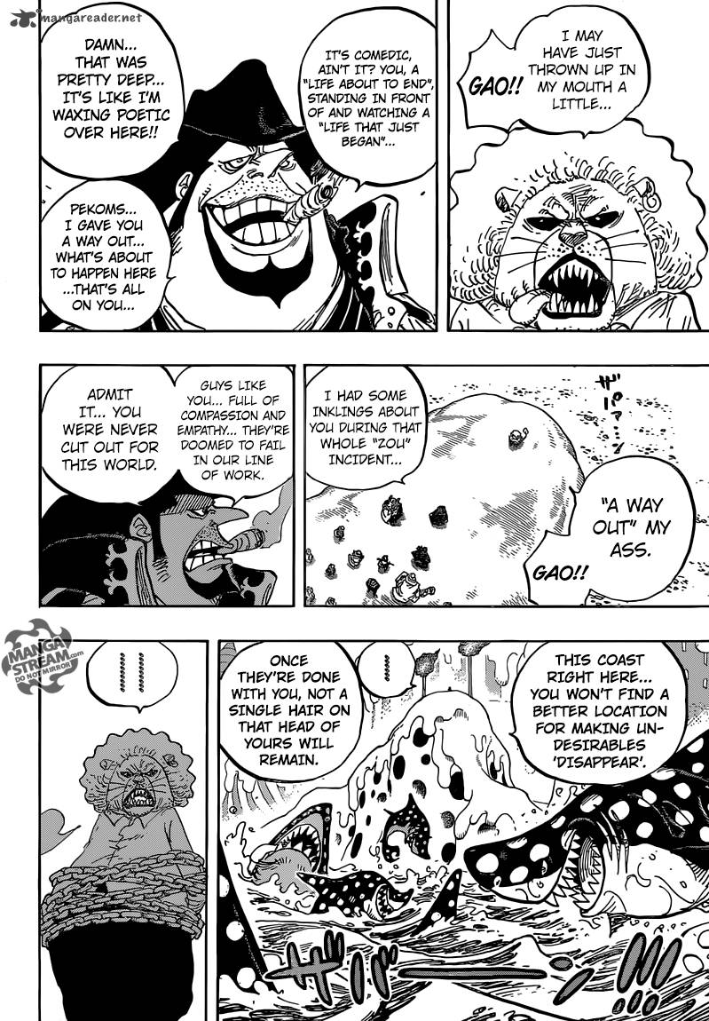 One Piece Chapter 834 page 10 - Chapter 834: My Dream