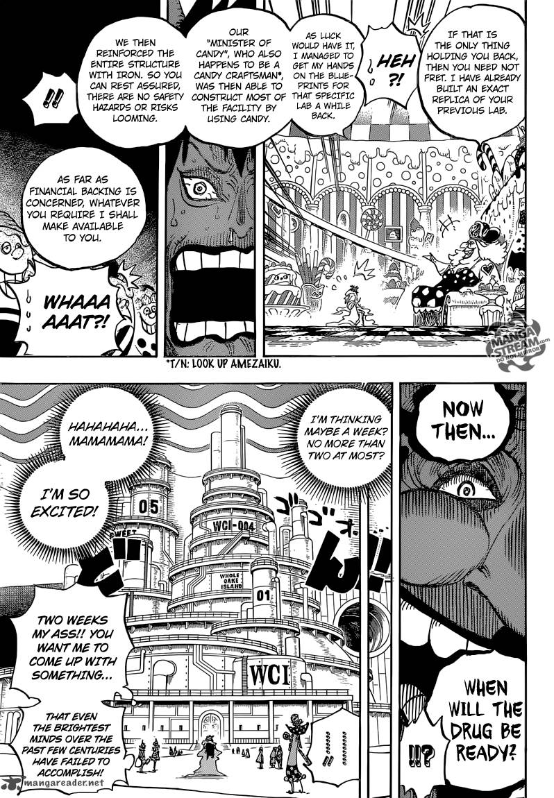 One Piece Chapter 834 page 15 - Chapter 834: My Dream