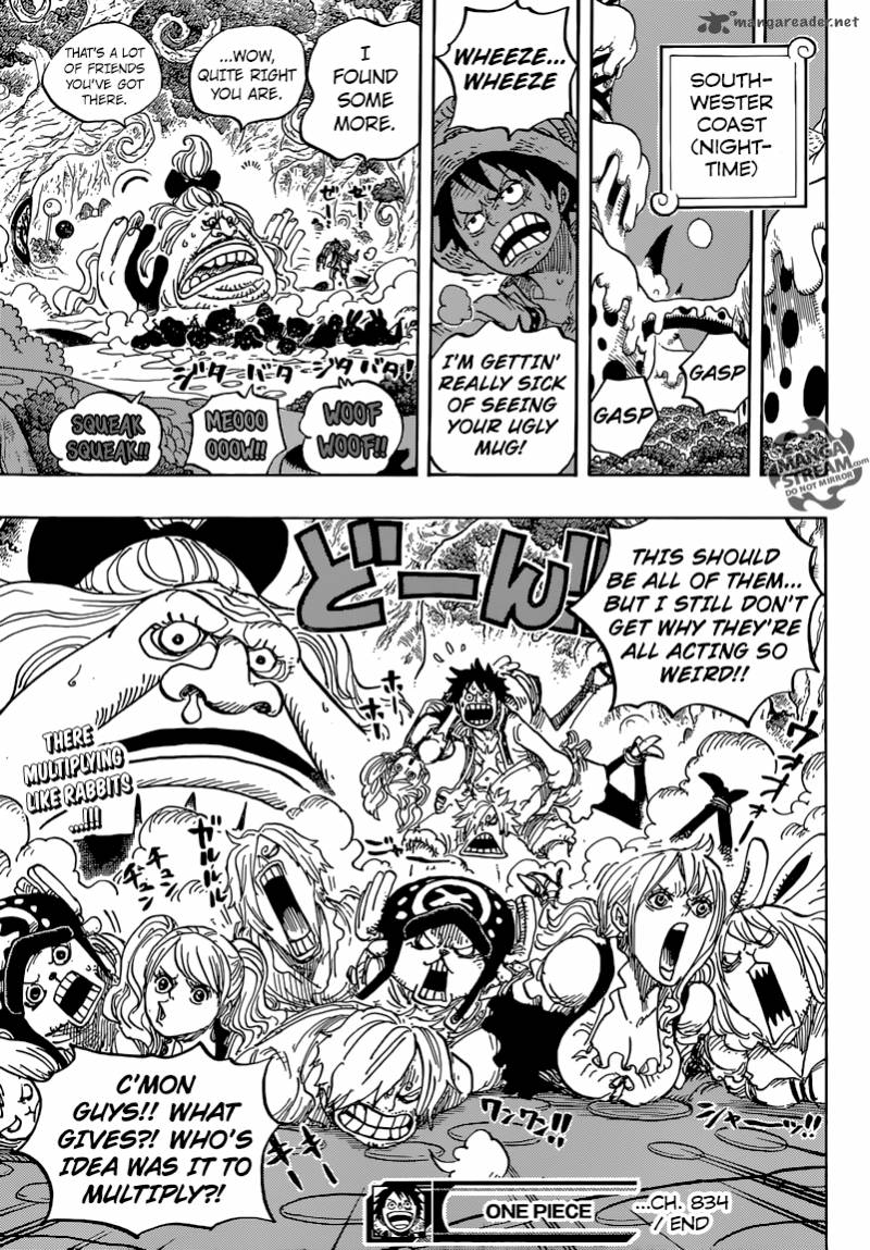 One Piece Chapter 834 page 17 - Chapter 834: My Dream