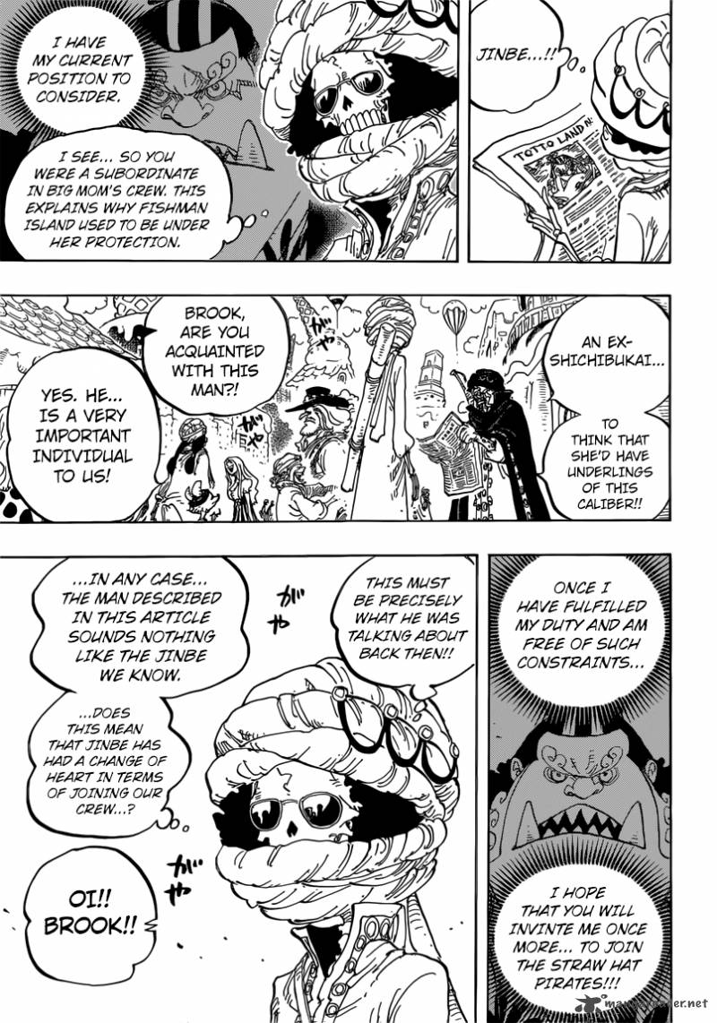 One Piece Chapter 834 page 5 - Chapter 834: My Dream