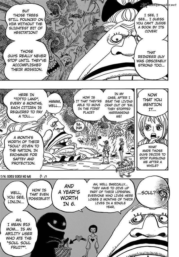 One Piece Chapter 835 page 17 - Chapter 835: The Nation of Souls