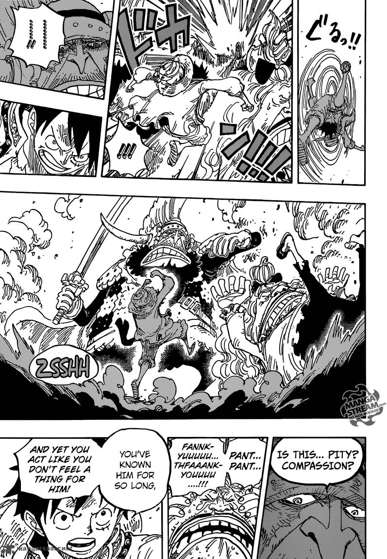 One Piece Chapter 836 page 11 - Chapter 836: The Vivre Card Lola Gave
