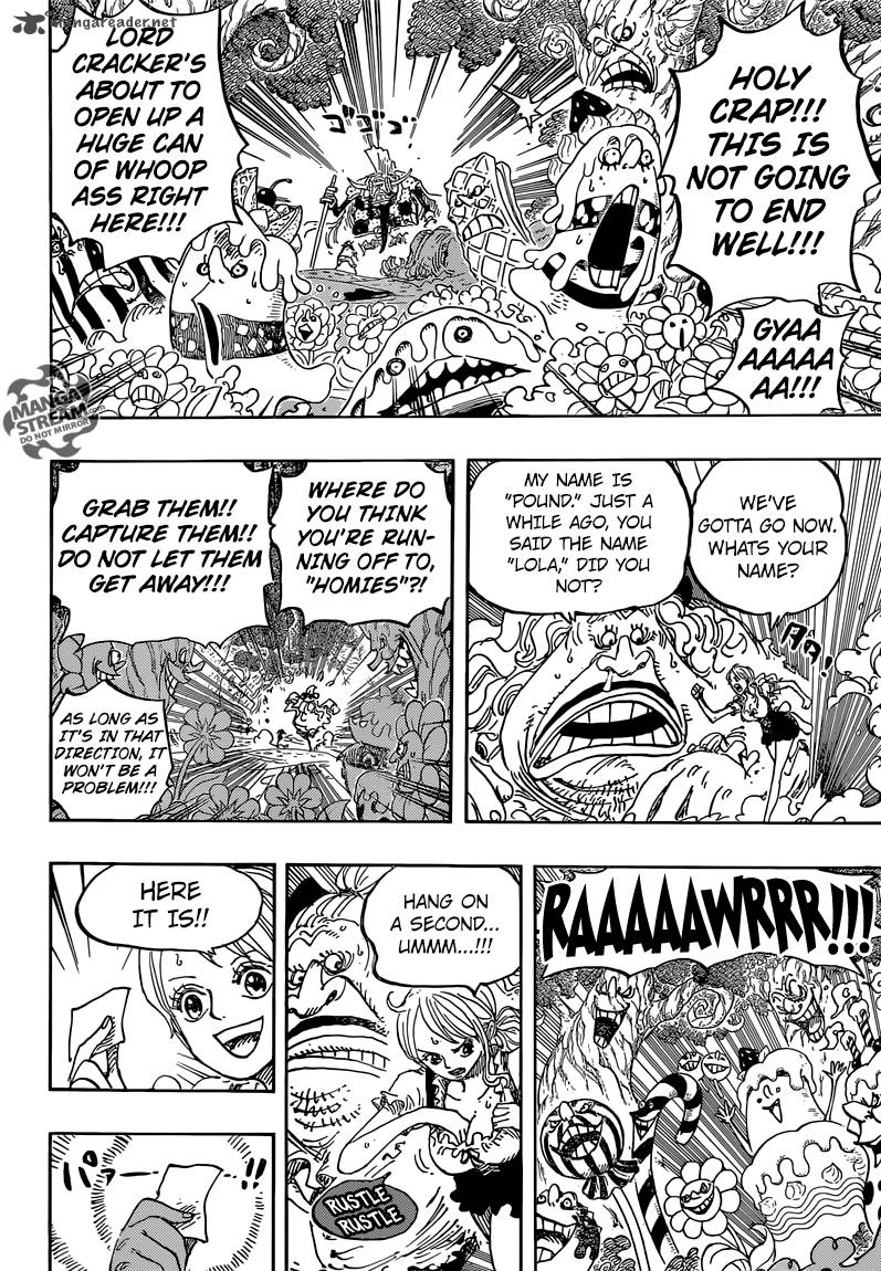One Piece Chapter 836 page 12 - Chapter 836: The Vivre Card Lola Gave