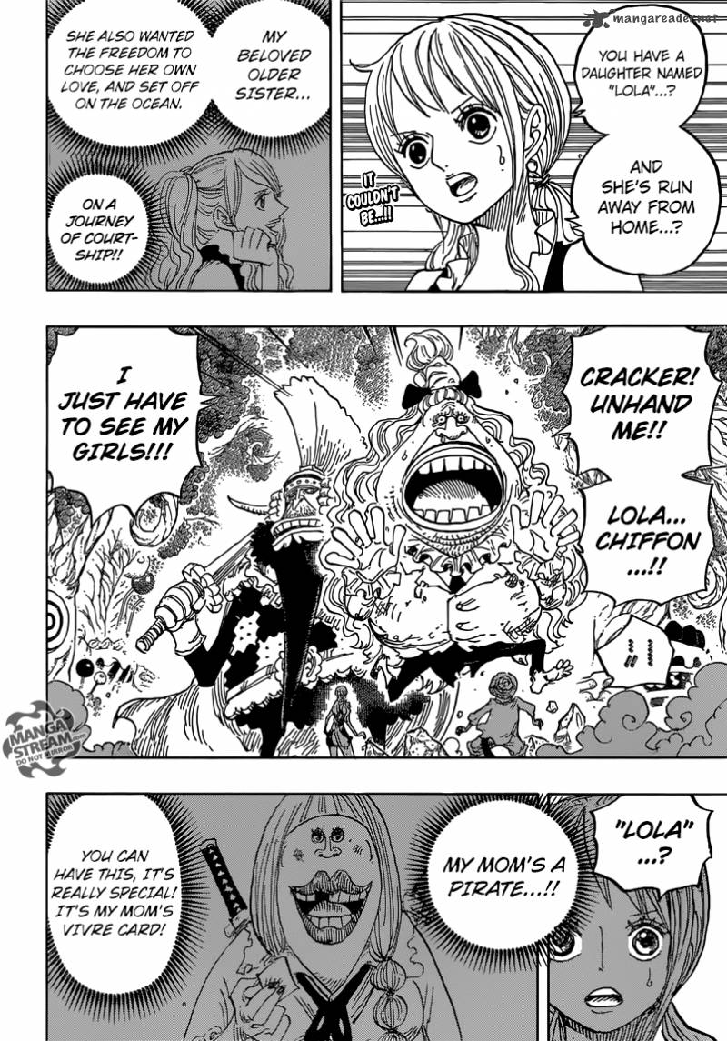 One Piece Chapter 836 page 2 - Chapter 836: The Vivre Card Lola Gave