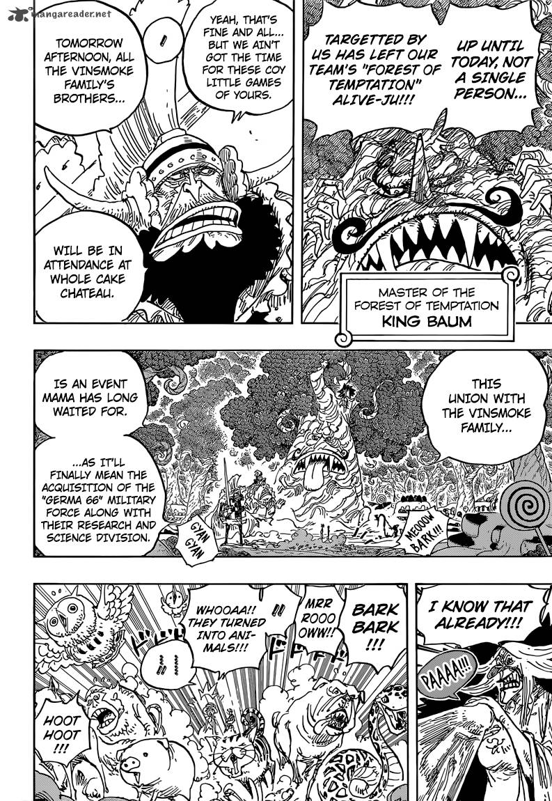 One Piece Chapter 836 page 8 - Chapter 836: The Vivre Card Lola Gave
