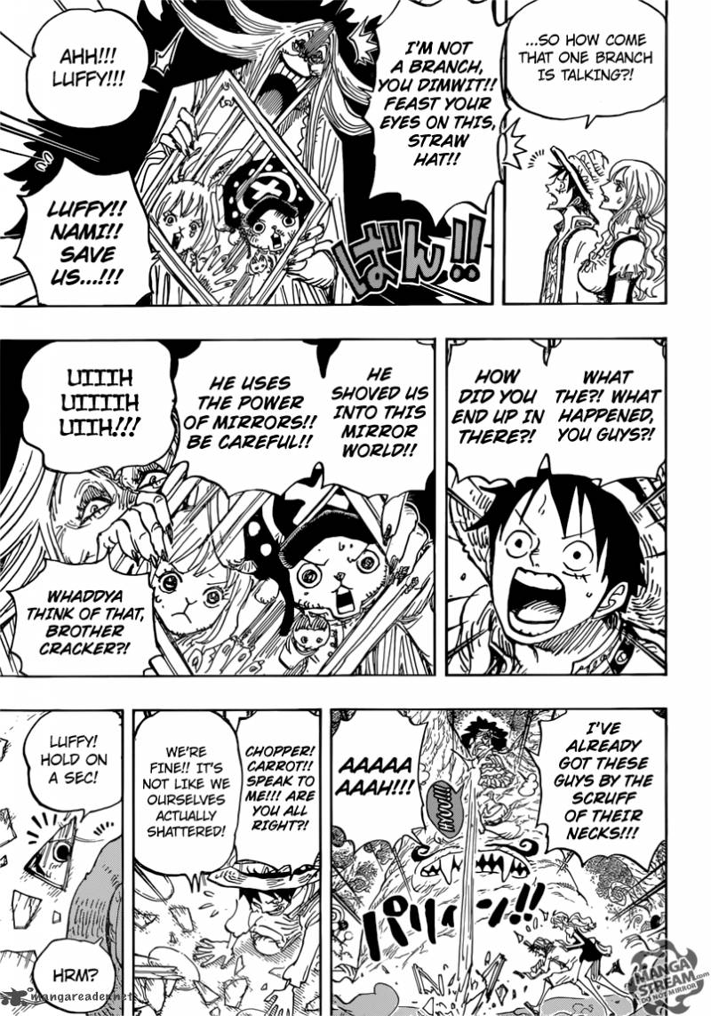 One Piece Chapter 836 page 9 - Chapter 836: The Vivre Card Lola Gave