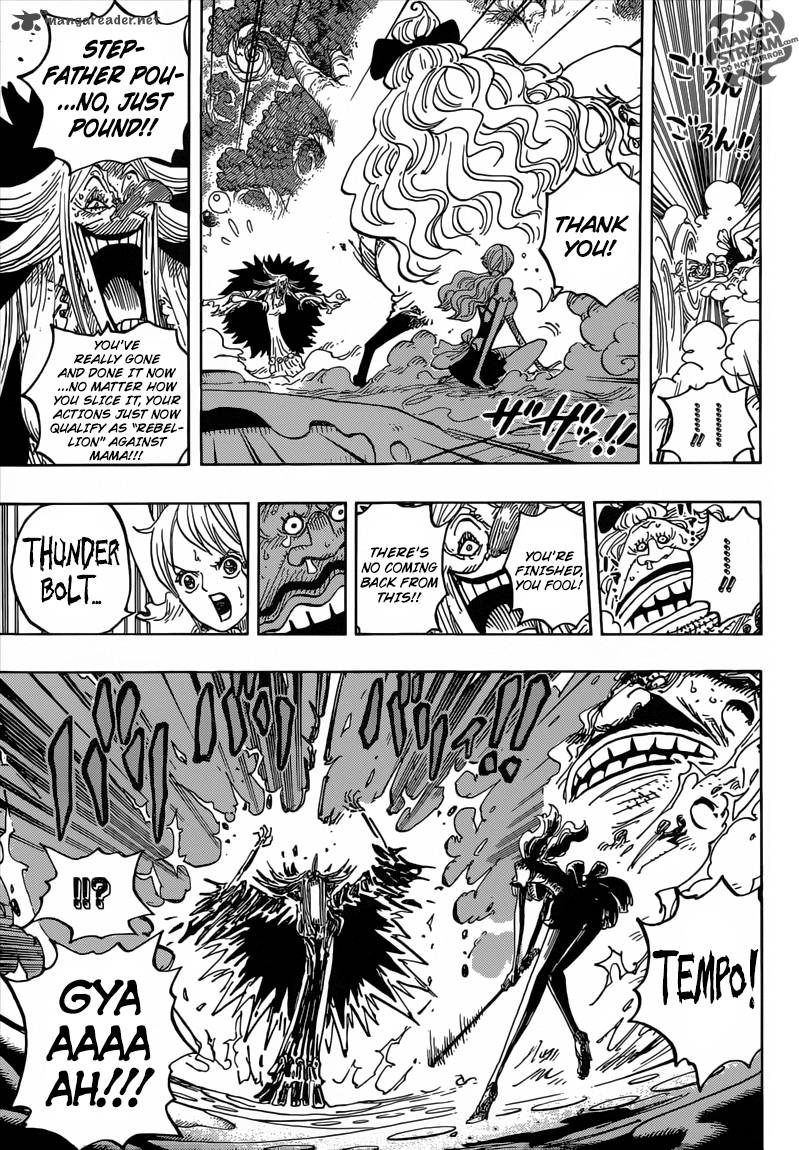 One Piece Chapter 837 page 10 - Chapter 837: Luffy vs. Commander Cracker