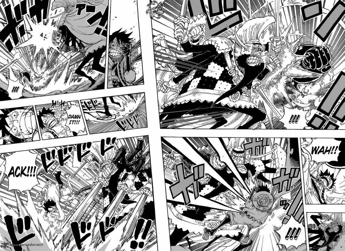 One Piece Chapter 837 page 4 - Chapter 837: Luffy vs. Commander Cracker