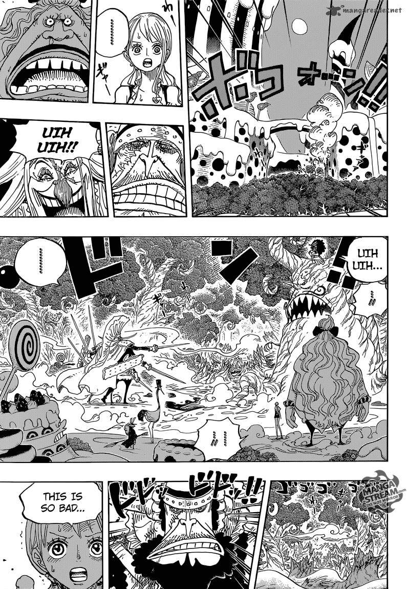 One Piece Chapter 837 page 6 - Chapter 837: Luffy vs. Commander Cracker