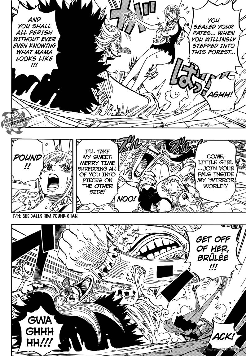 One Piece Chapter 837 page 9 - Chapter 837: Luffy vs. Commander Cracker