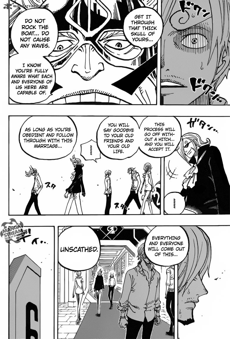 One Piece manga, chapter 839, page 12 of 19