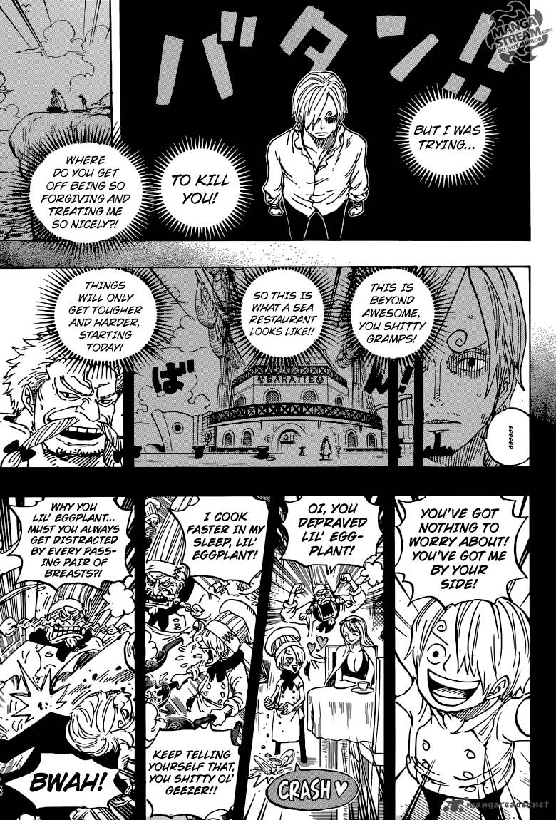 One Piece manga, chapter 839, page 13 of 19