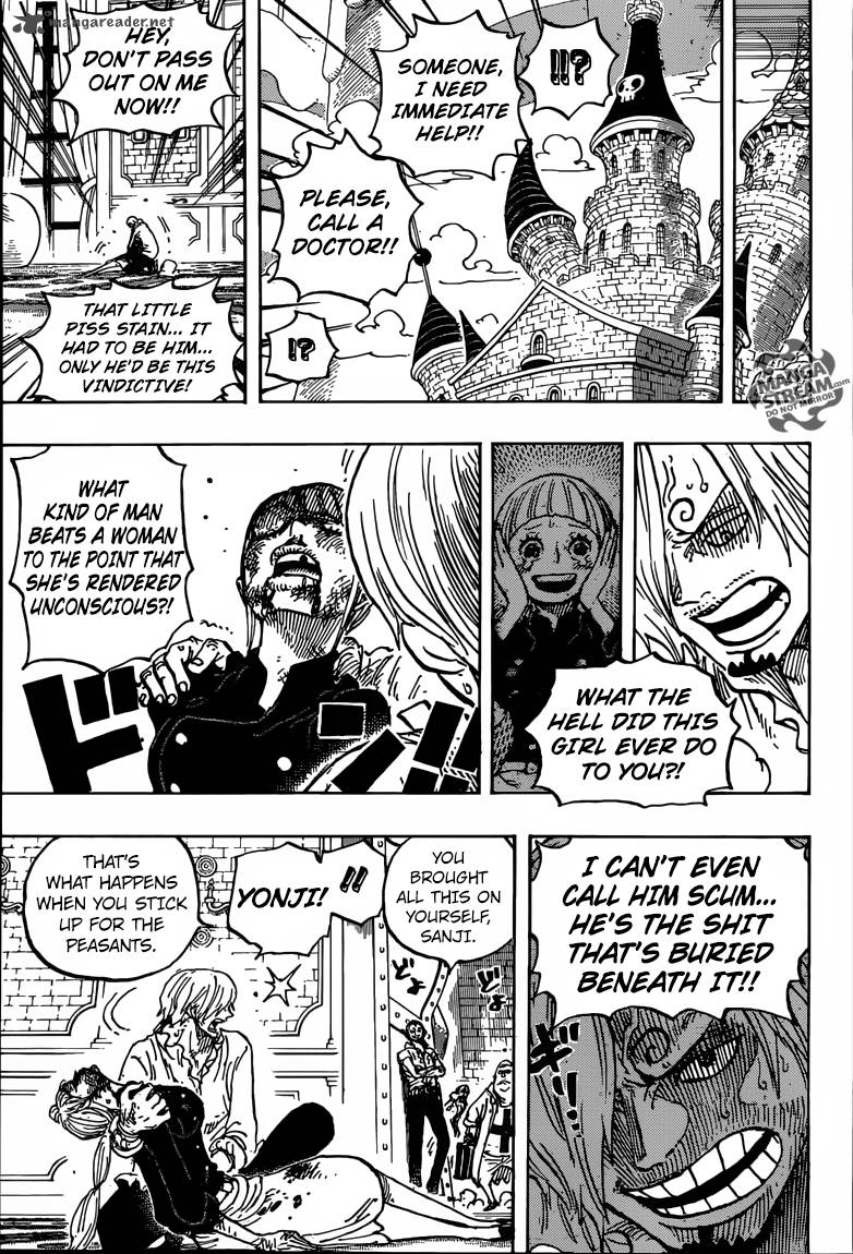 One Piece manga, chapter 839, page 15 of 19