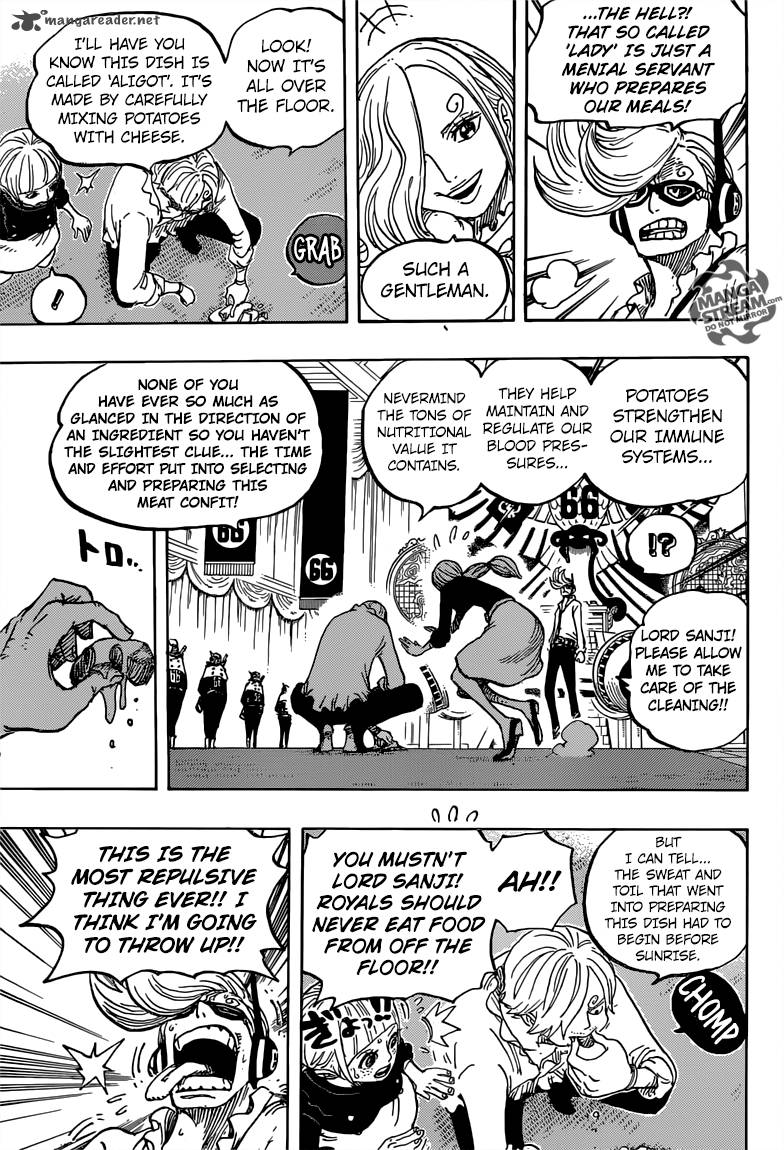 One Piece manga, chapter 839, page 7 of 19