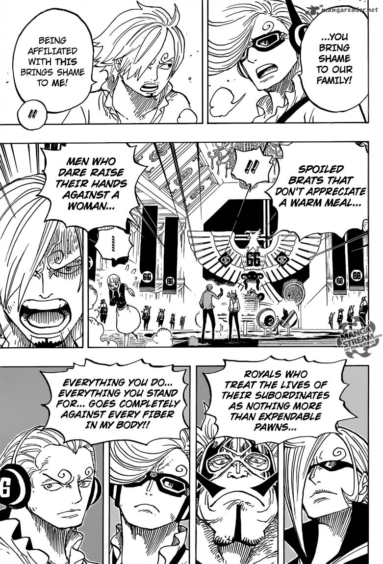 One Piece manga, chapter 839, page 9 of 19