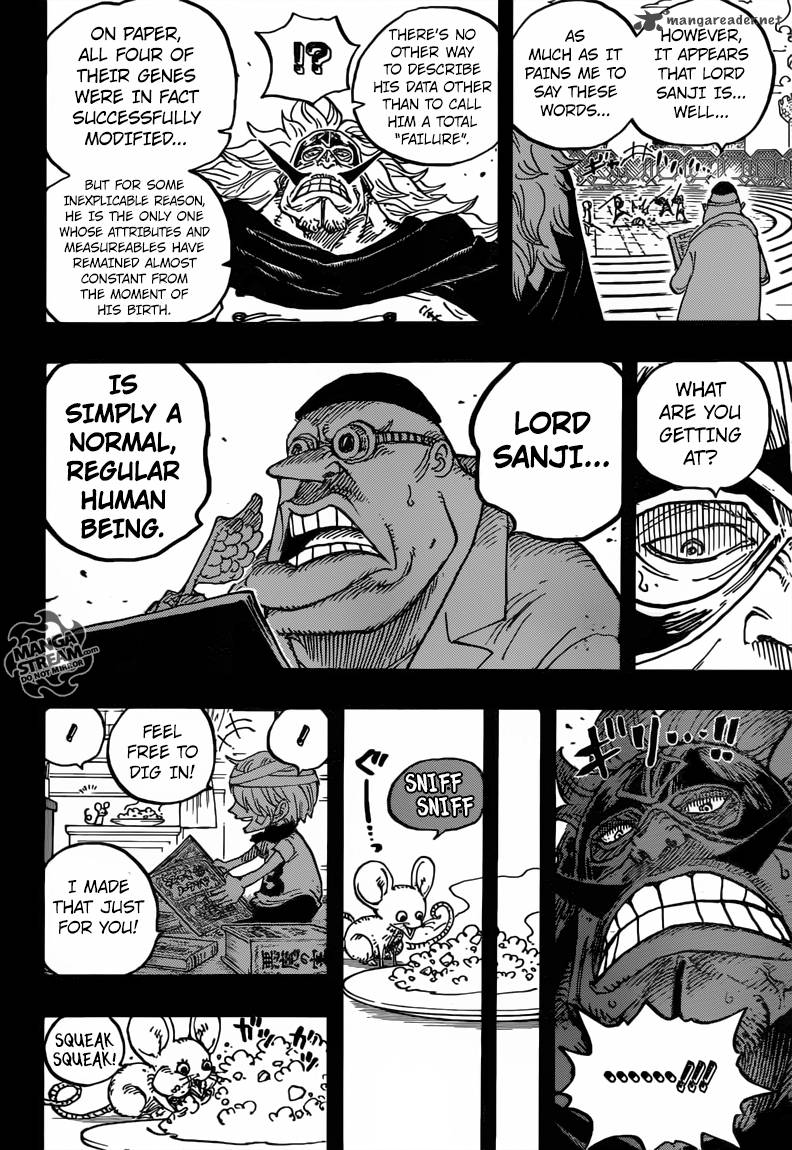 One Piece Chapter 840 page 14 - Chapter 840: The Iron Mask