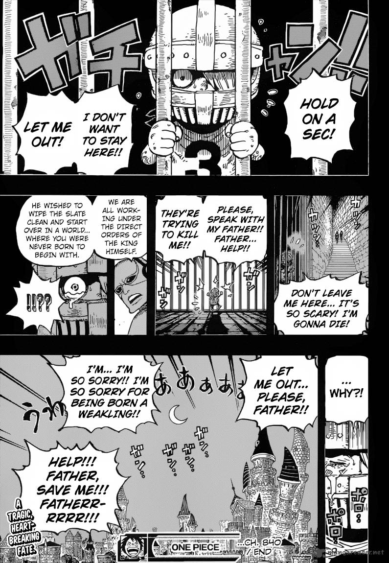 One Piece Chapter 840 page 17 - Chapter 840: The Iron Mask