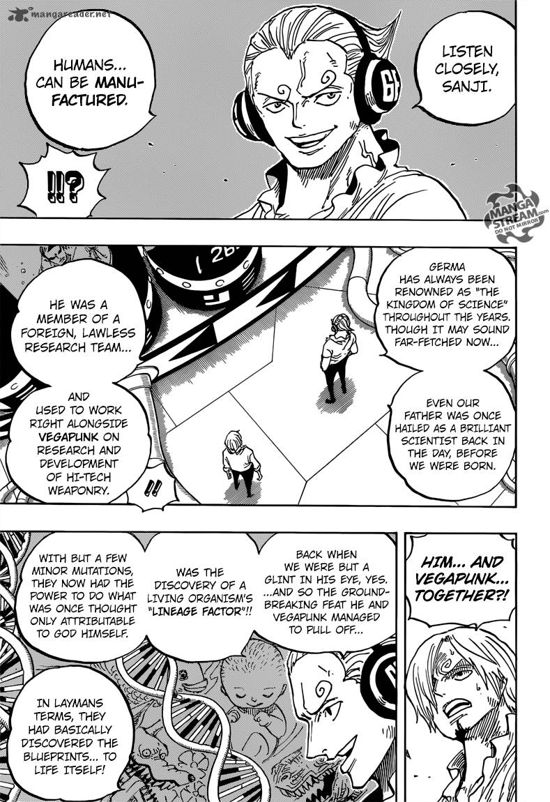 One Piece Chapter 840 page 3 - Chapter 840: The Iron Mask