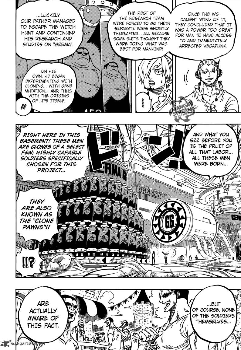 One Piece Chapter 840 page 4 - Chapter 840: The Iron Mask