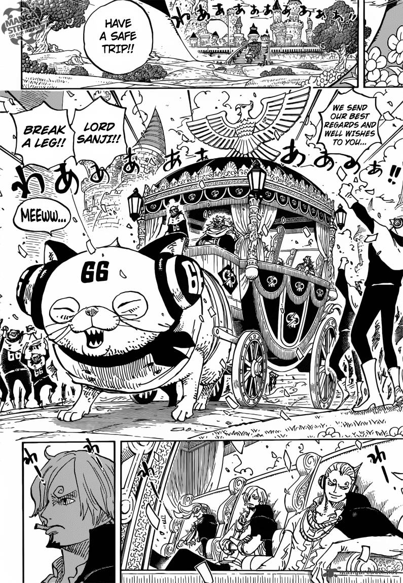 One Piece Chapter 842 page 10 - Chapter 842: The Power of a Full Stomach