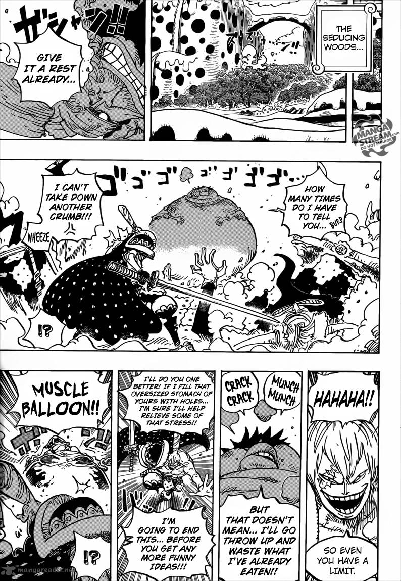 One Piece Chapter 842 page 11 - Chapter 842: The Power of a Full Stomach