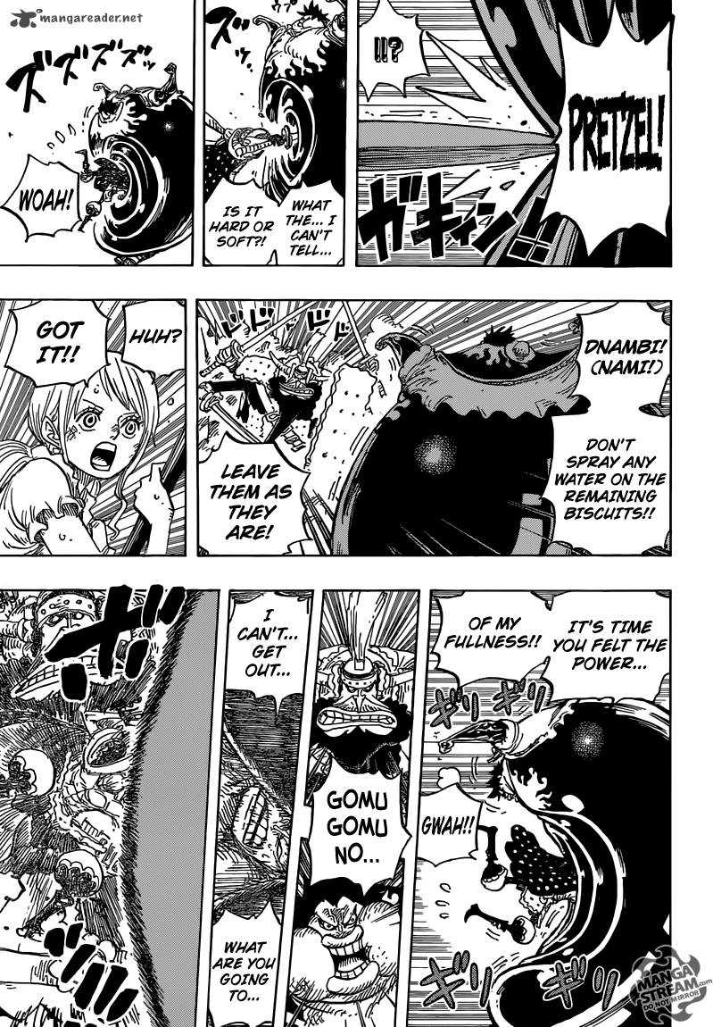 One Piece Chapter 842 page 13 - Chapter 842: The Power of a Full Stomach