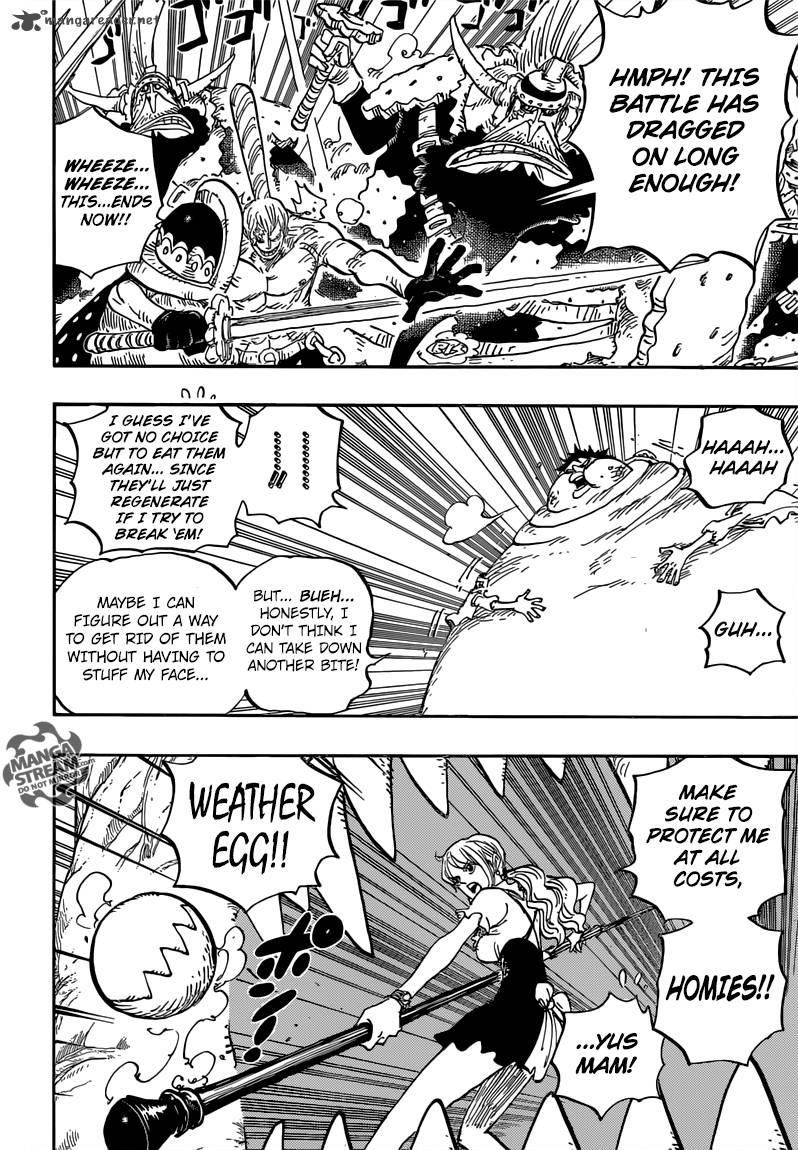 One Piece Chapter 842 page 4 - Chapter 842: The Power of a Full Stomach