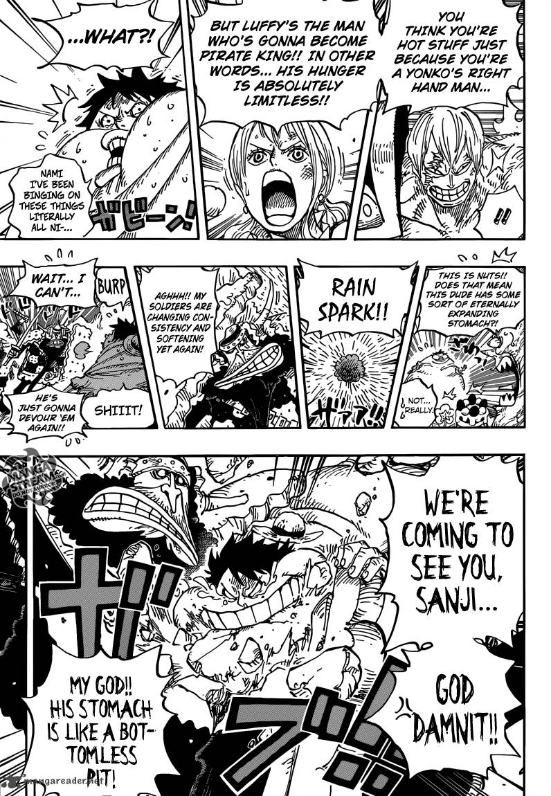 One Piece Chapter 842 page 5 - Chapter 842: The Power of a Full Stomach