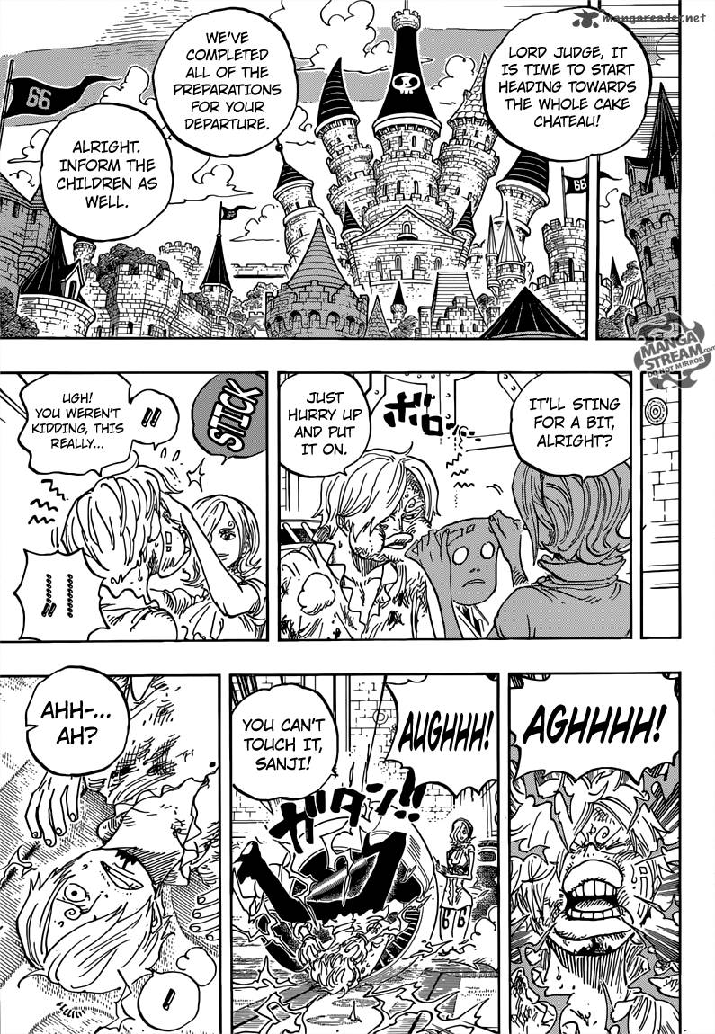 One Piece Chapter 842 page 7 - Chapter 842: The Power of a Full Stomach