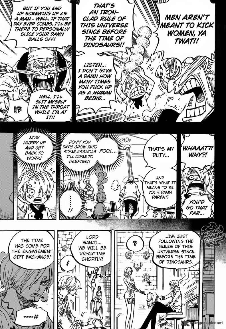 One Piece Chapter 842 page 9 - Chapter 842: The Power of a Full Stomach