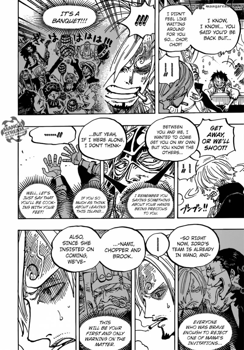 One Piece Chapter 843 page 15 - Chapter 843: Vinsmoke Sanji