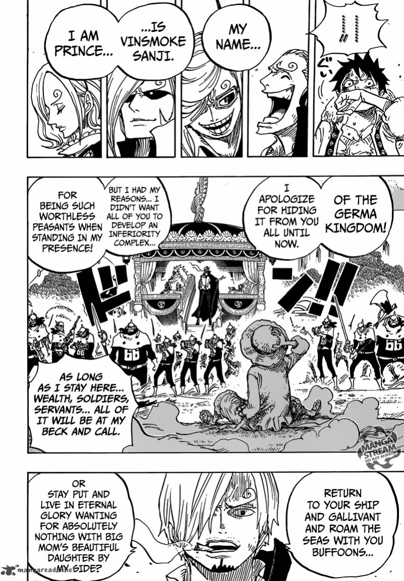 One Piece Chapter 843 page 17 - Chapter 843: Vinsmoke Sanji