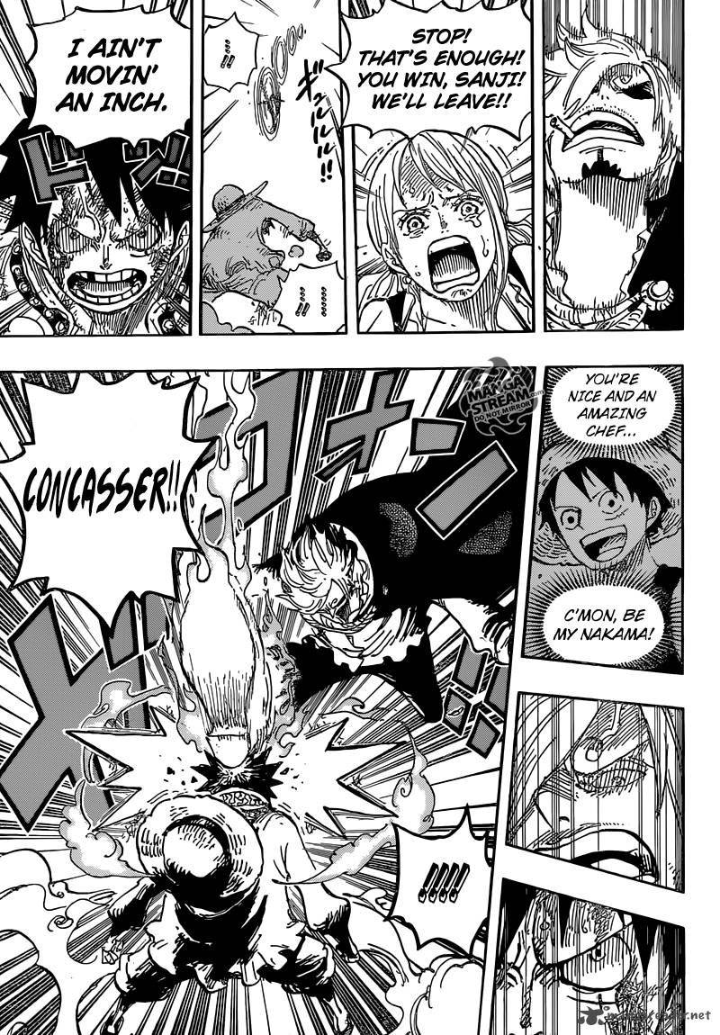 One Piece manga, chapter 844, page 12 of 21