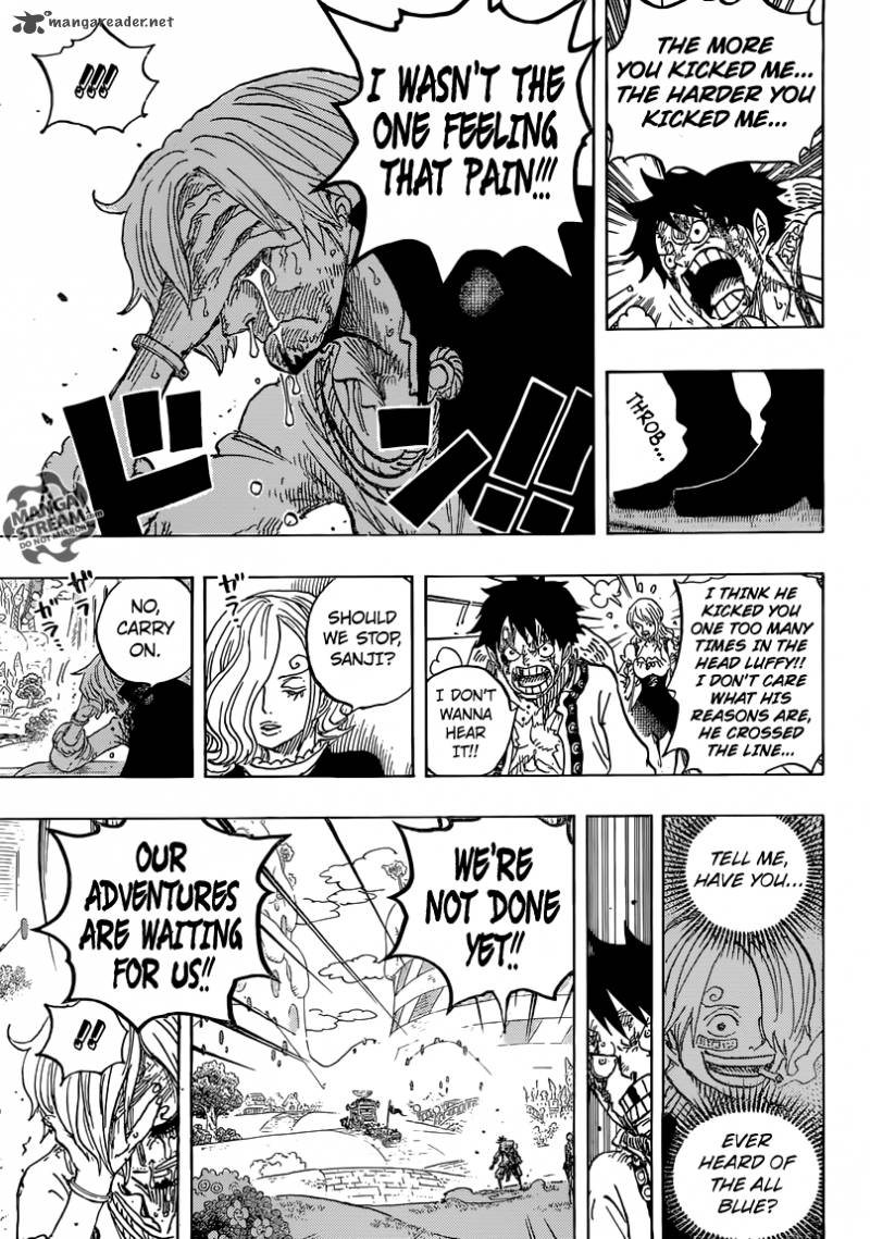 One Piece manga, chapter 844, page 16 of 21