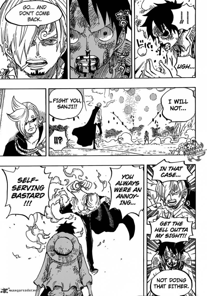 One Piece manga, chapter 844, page 8 of 21
