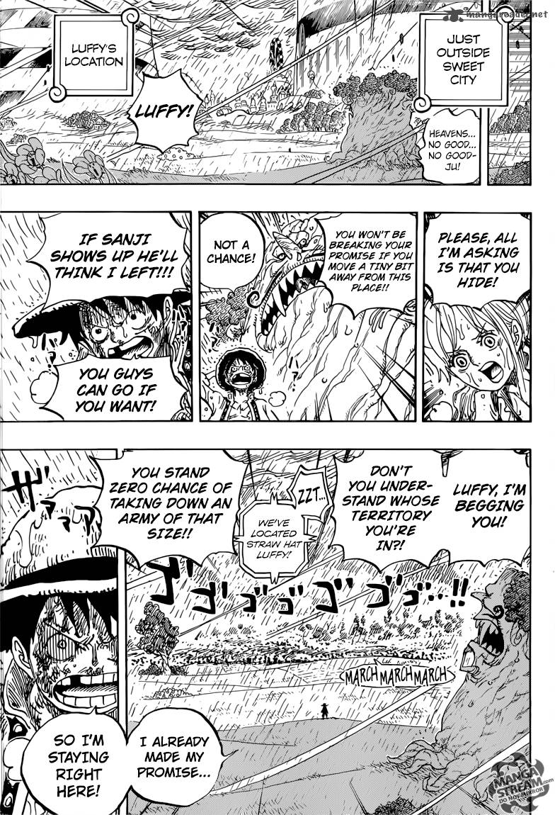 One Piece manga, chapter 845, page 11 of 20