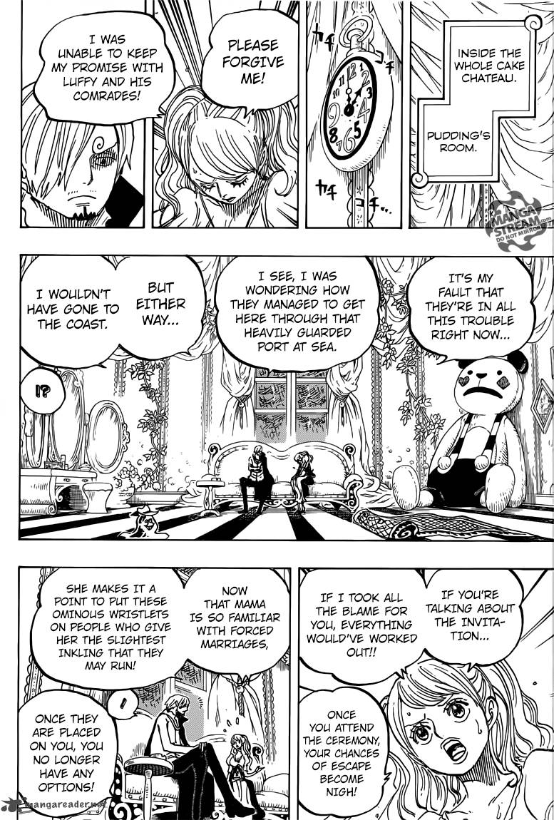 One Piece manga, chapter 845, page 12 of 20
