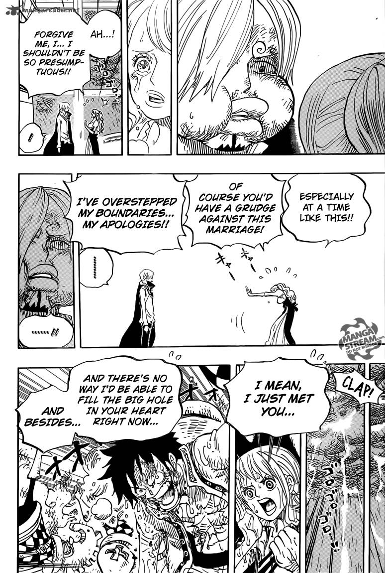 One Piece manga, chapter 845, page 16 of 20