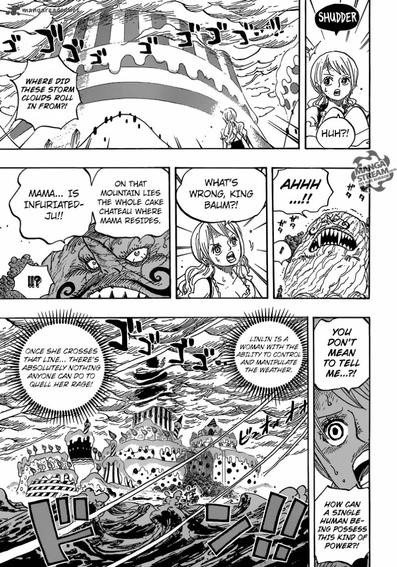 One Piece manga, chapter 845, page 4 of 20