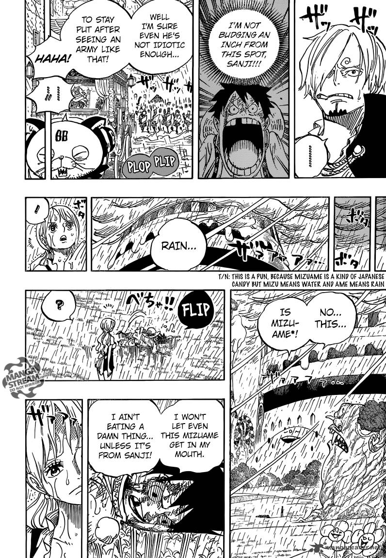 One Piece manga, chapter 845, page 7 of 20