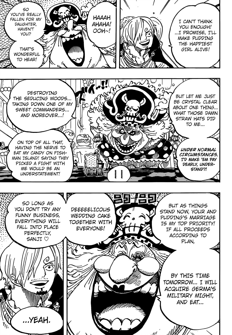 One Piece Chapter 846 page 11 - Chapter 846: Tamago Security