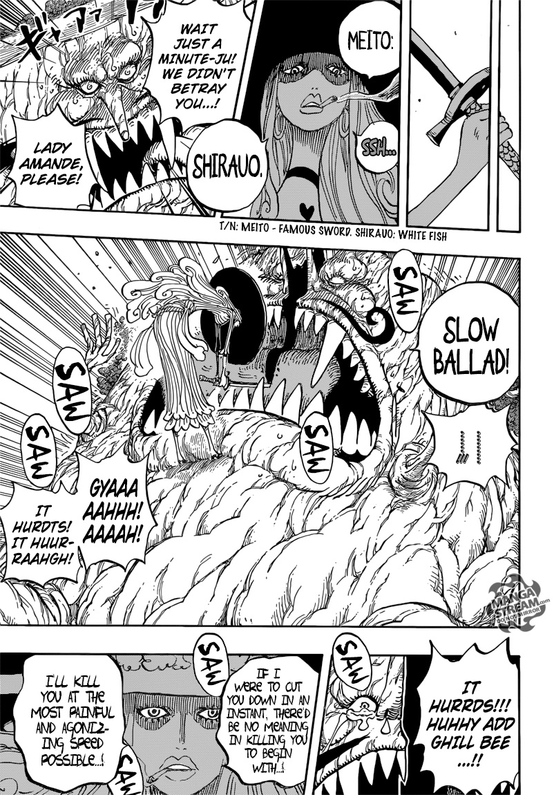 One Piece Chapter 846 page 3 - Chapter 846: Tamago Security